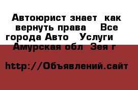 Автоюрист знает, как вернуть права. - Все города Авто » Услуги   . Амурская обл.,Зея г.